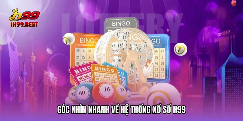 Góc nhìn nhanh về hệ thống Xổ số H99